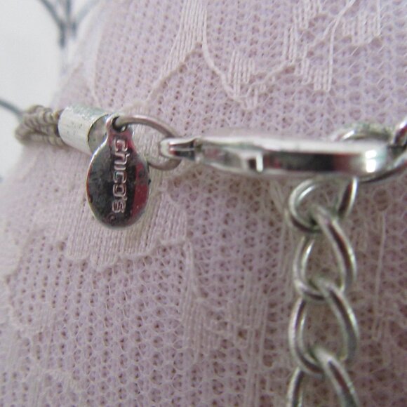 Vintage Chico's long blue beaded necklace - Picture 7 of 7